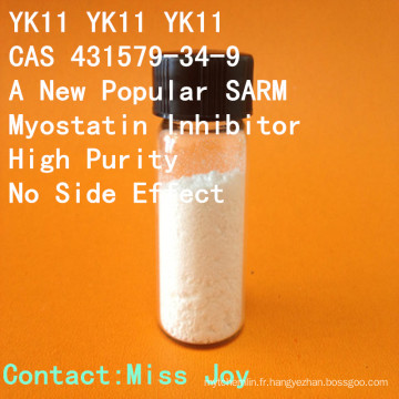 Yk11 CAS 431579-34-9 un nouvel inhibiteur populaire de Sarm Yk11 Myostatin plus fort que les stéroïdes classiques